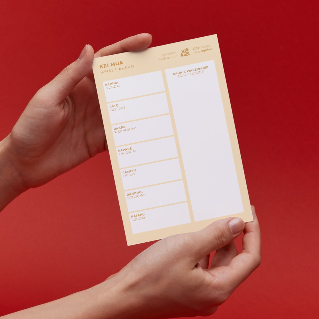 Aukume mahere • Magnetic whiteboard planners