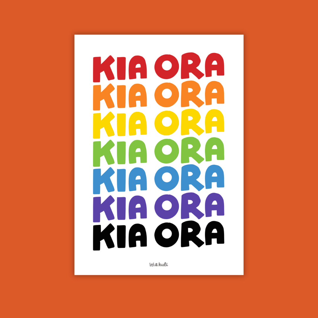 Kia ora • Hello, Be well, Thank you