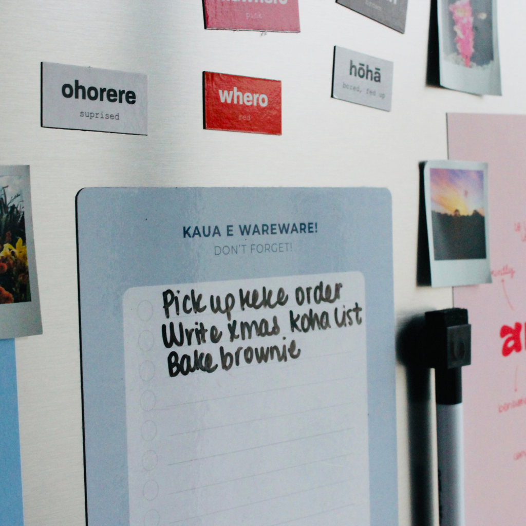 Kaua e Wareware • Don't forget (A5 Magnetic Planner)