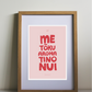 Me tōku aroha tino nui – with all my love