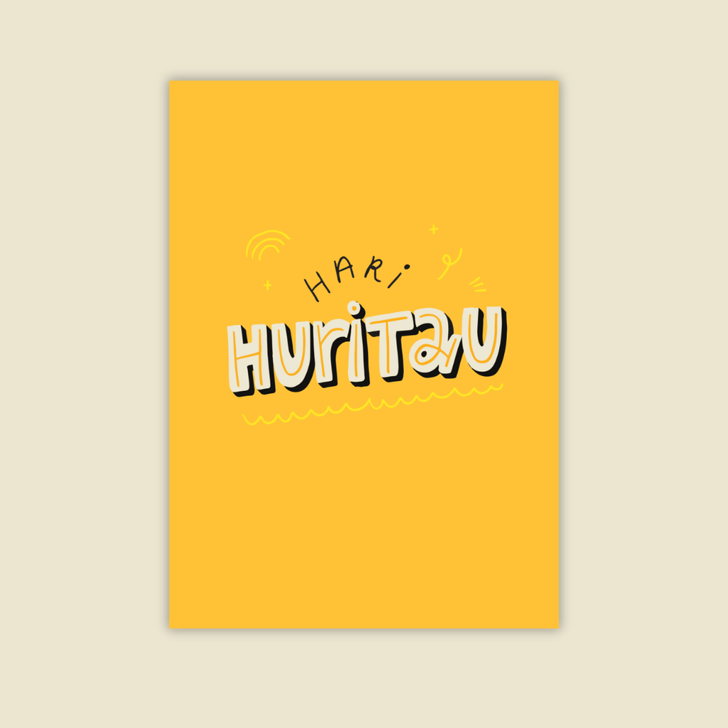 Hari Huritau • Happy birthday card #1