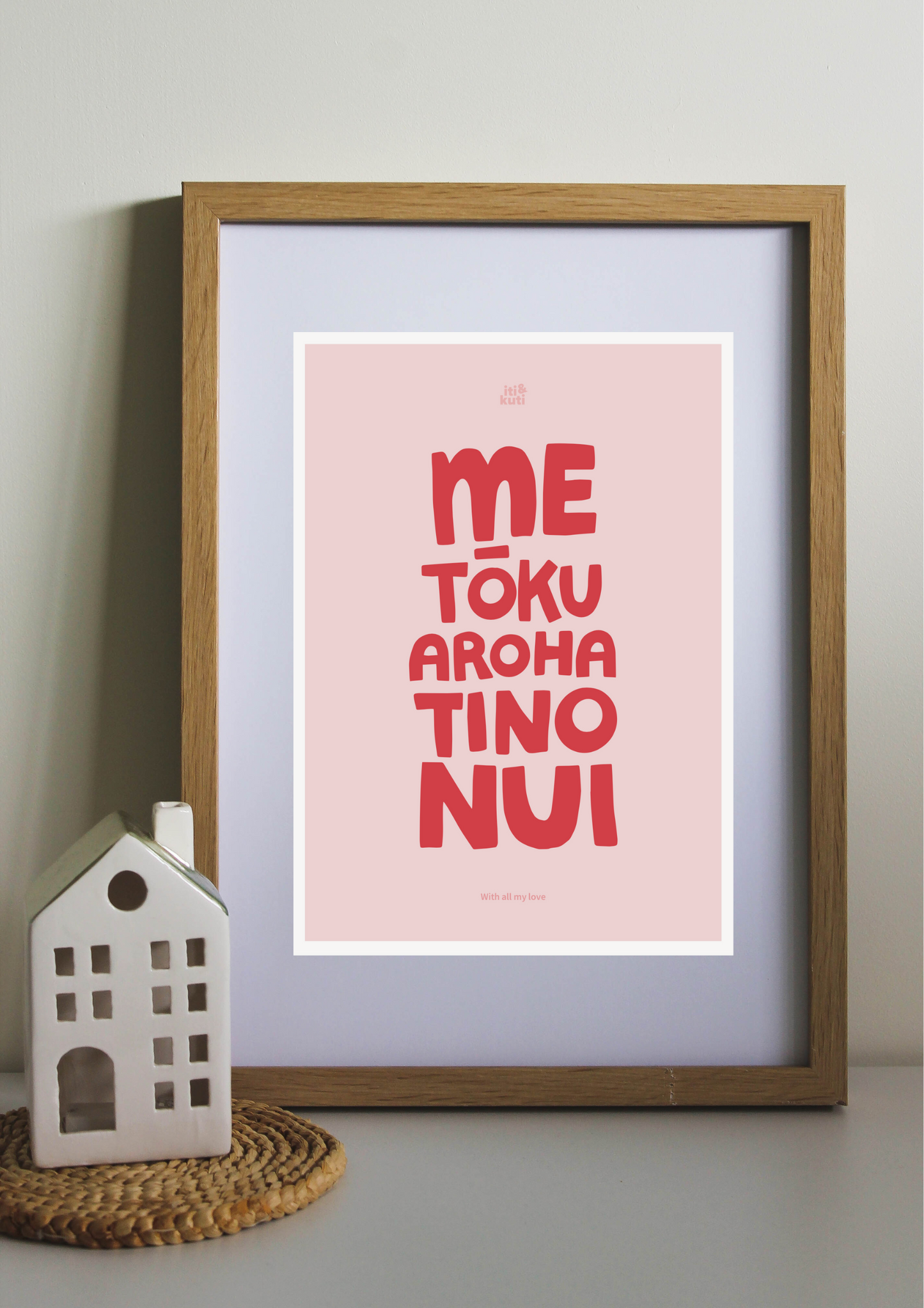 Me tōku aroha tino nui – with all my love