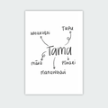 Tama • Son mahere kupu (word map)