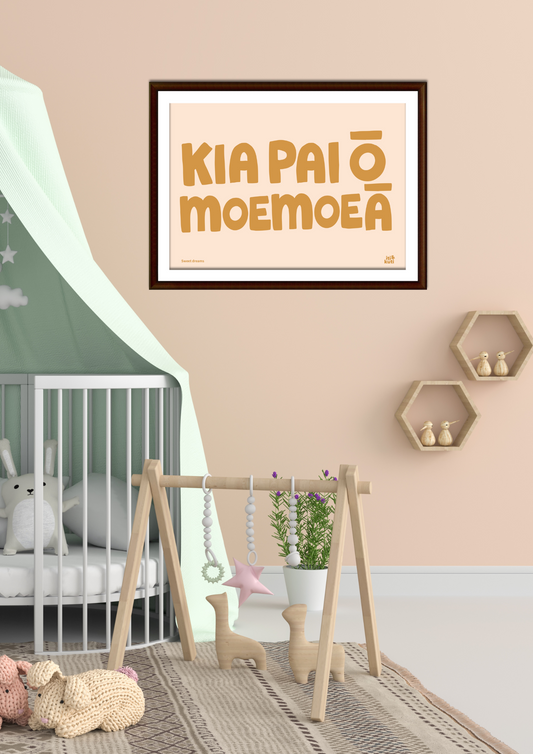 Kia pai ō moemoeā – Sweet dreams