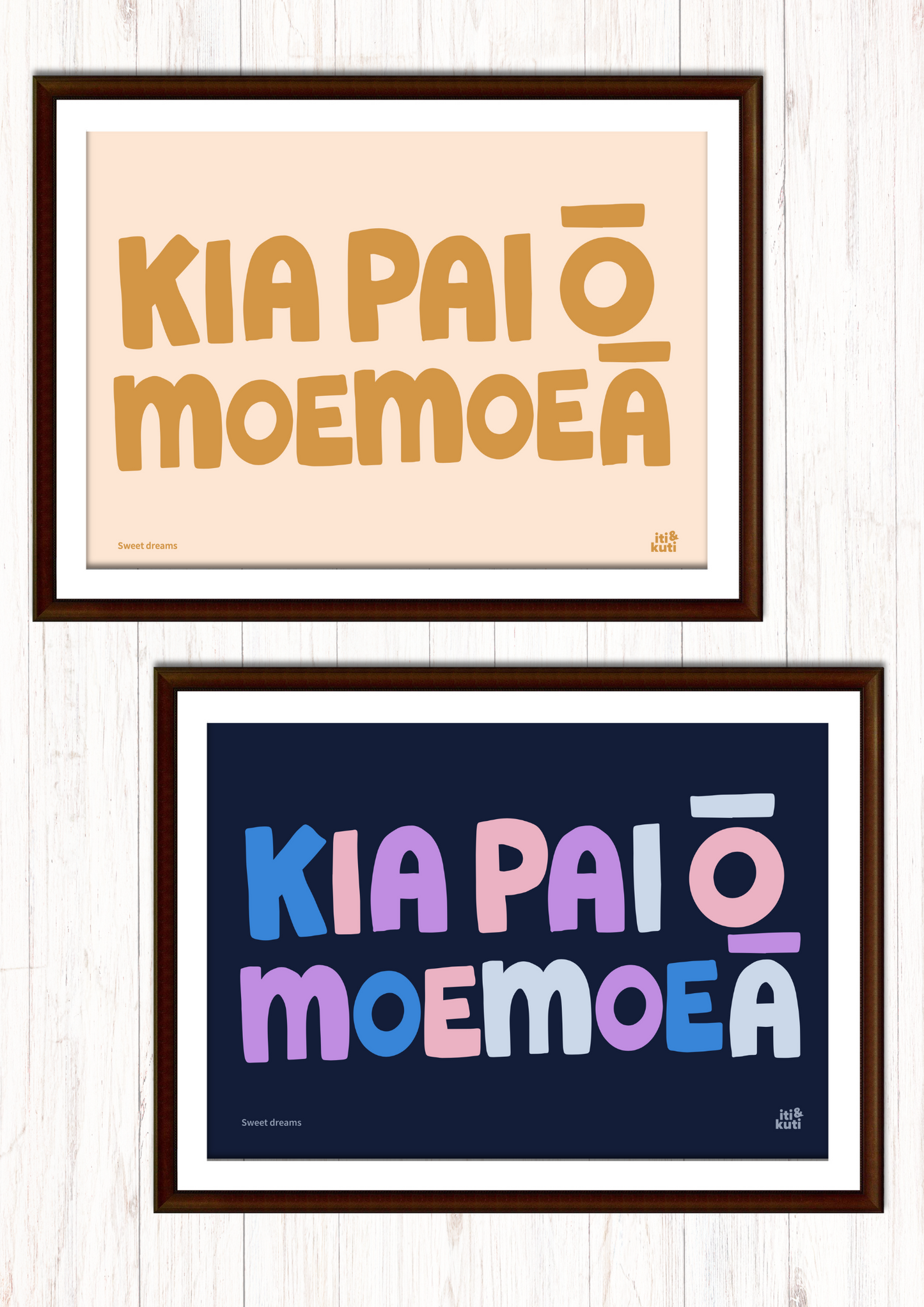 Kia pai ō moemoeā – Sweet dreams