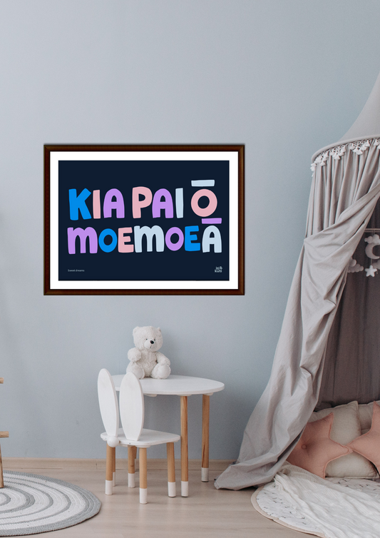 Kia pai ō moemoeā – Sweet dreams