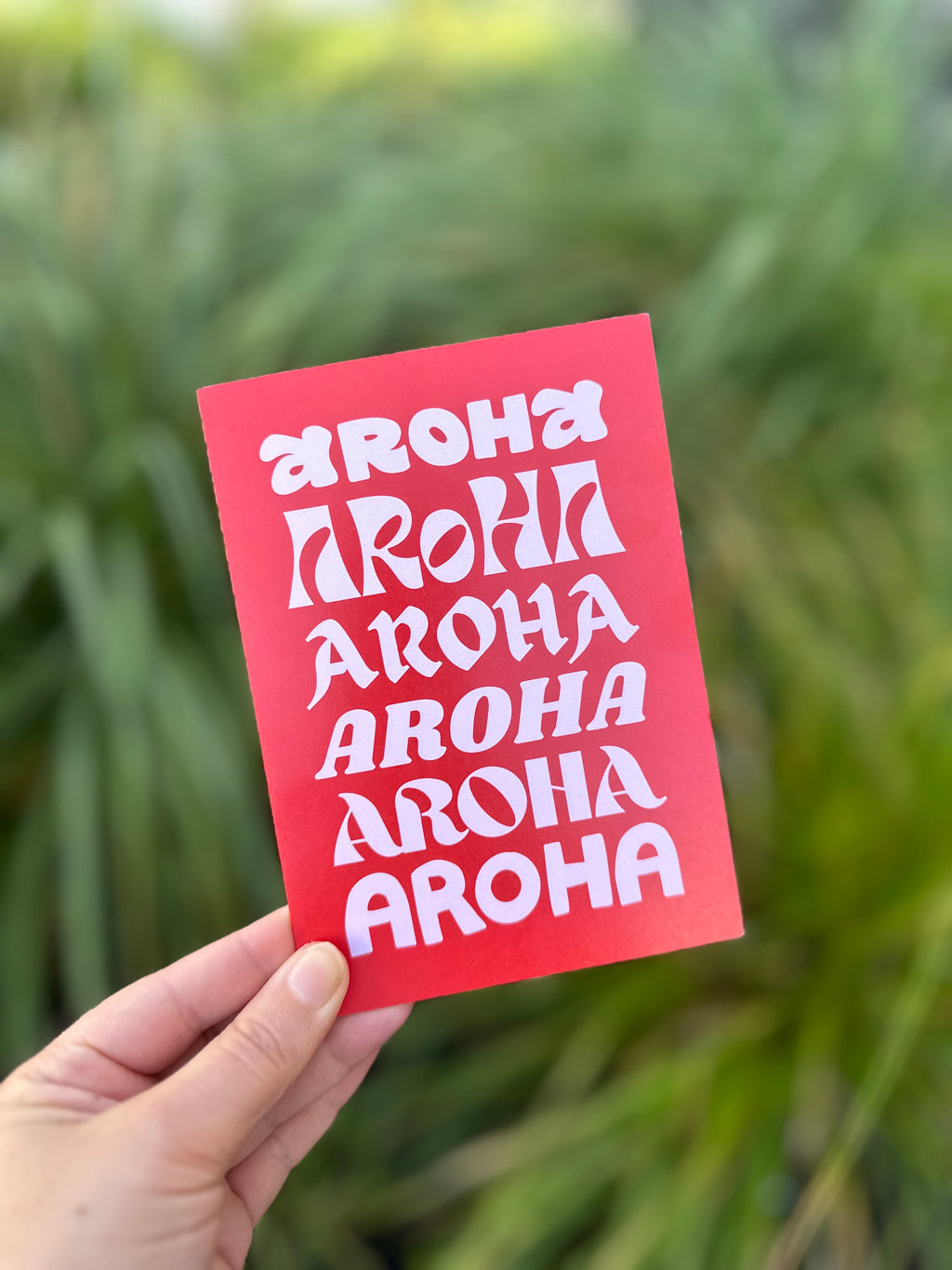 Aroha • Love (red)