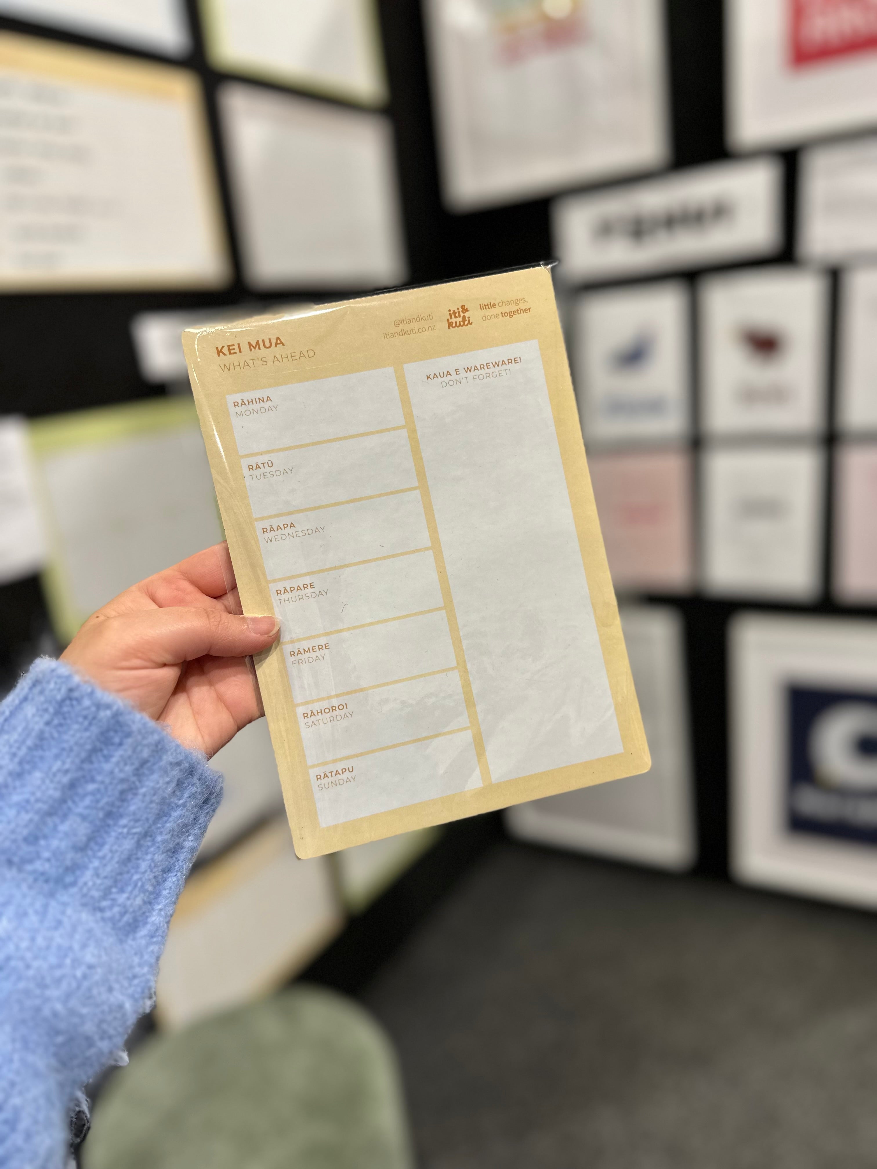 Kei Mua • What’s Ahead (A5 Magnetic Planner)