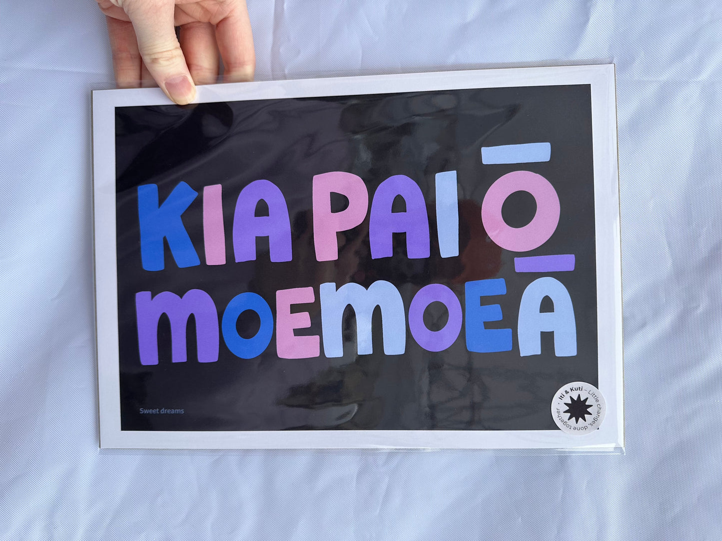 Kia pai ō moemoeā – Sweet dreams