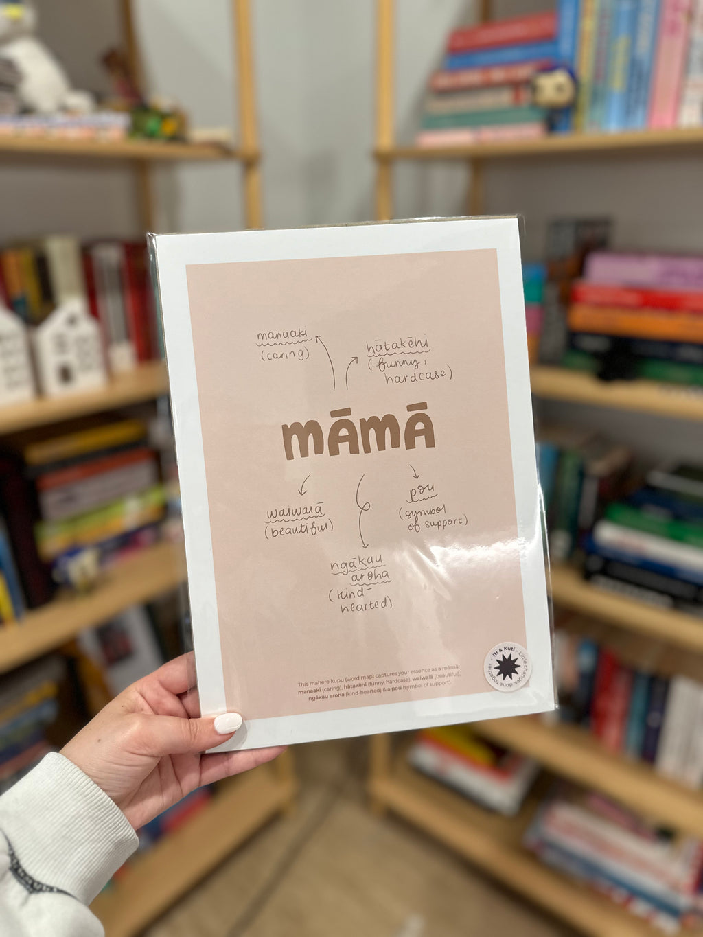 Pāpā • Dad mahere kupu (word map)