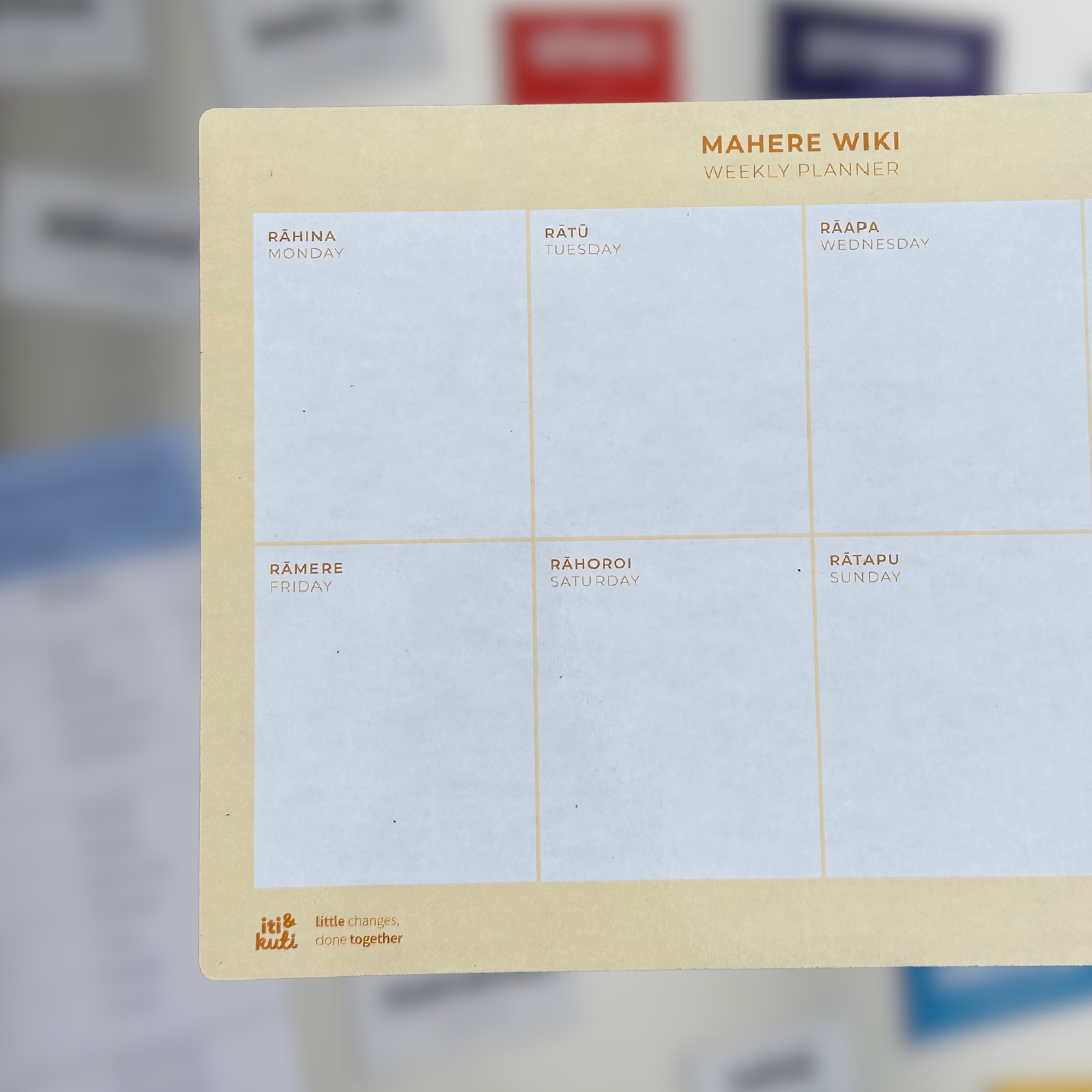 Mahere Wiki (Weekly Planner) magnet